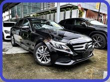 JAPAN UNREGISTERED 2016 Mercedes-Benz C200 AVANTGARDE 2.0 TURBO SEDAN ELECTRICAL MEMORY SEAT DISTRONIC BLIND SPOT ASSIST KEYLESS PUSH START
