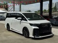 2023 Toyota Vellfire 2.4 Z Premier MPV MODELLISTA BODYKIT MODELLISTA MUFFLER ORIGINAL TWIN MOONROOF SIDE STEP ROOF MONITOR HUD DIM BSM TOYOTA TEAMMATE