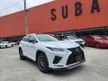 Recon 2022 Lexus RX300 2.0 F Sport SUV - High Spec, Red Leather Interior, Panoramic Roof - Cars for sale