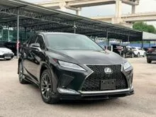 2022 Lexus RX 300 2.0 F Sport SUV (GRADE 5A) TRD BODYKIT WITH MUFFLER, RED LEATHER SEAT, 360 CAMERA, WIRELESS CHARGER, SUNROOF