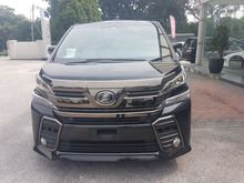 2017 Toyota Vellfire 2.5 Z Golden Eyes MPV