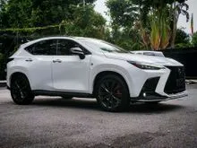 2022 [UNREG- TipTop 5A] Lexus NX 350 2.4 F Sport