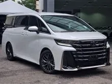 2023 Toyota Vellfire 2.4 Z Premier MPV / Black Interior