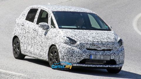 Spyshot: All-New Fourth Generation 2020 Honda Jazz Seen For The First Time