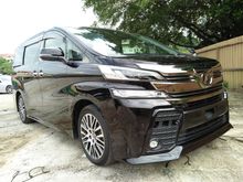 2015 Toyota Vellfire 2.5 ZG *** Full Leather *** JBL Sounds System *** Pre Crash *** Sunroof ***