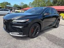 2023 Lexus RX 350 2.4 F Sport 5A 6K KM Unreg