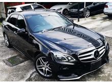 2015 MERCEDES BENZ E250 2.0 AMG NEW FACELIFT UNREG JAPAN SPEC CAR SELLING PRICE ONLY ( RM 227,000.00 NEGO ) BODY COLOR - BLACK ( 7966 )