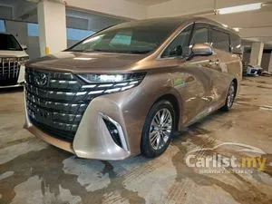 2025 Toyota Alphard 2.5 Z, Gold Body Colour
