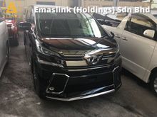 2015 Toyota Vellfire 2.5 ZG sun roof 7seather 360 view 4 camera Keyless 15 unreg