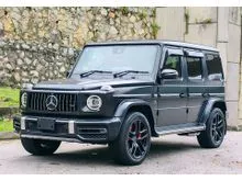 SPECIAL EDITION G-MANUFAKTUR ALL BLACK MATT BLACK WITH FULL SPEC JPN SPEC 360CAM ACTIVE SEAT SUPPORT SPORT EXHAUST 2021 Mercedes-Benz AMG G63 4.0 V8