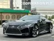 Recon 2021 Lexus LC500 5.0 V8 S Package Coupe Unregistered Lane Departure Assist Pre Crash Cruise Control Head Up Display Multi Function Steering KeyLess E