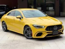 2021 MERCEDES BENZ AMG CLA45 2.0 S 4MATIC+ WITH 6 YEARS WARRANTY