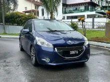 2014 Peugeot 208 1.6 Allure Hatchback-FABRIC BUCKET SEAT-PEUGEOT INFO-TAINT W/ PARK ASSIST-1 OWNER-T/TOP COND-CASH/LOAN