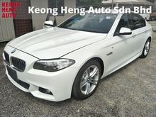 2014 BMW 520i 2.0 M SPORT JAPAN SPEC MEMORY SEATS REVERSE CAMERA PADDLE SHIFT SPORT MODE COMF MODE FREE WARRANTY LOCAL AP