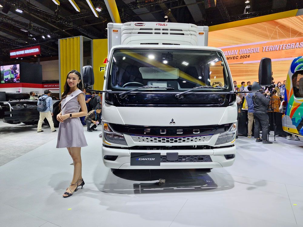 Truk Listrik Mitsubishi eCanter Dipastikan Meluncur di GIIAS 2024
