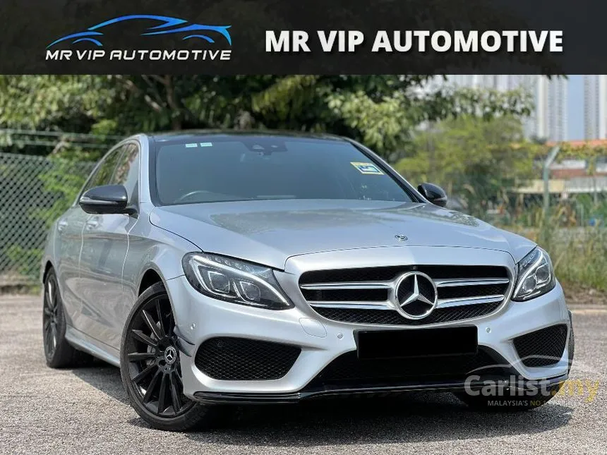 Used 2018 Mercedes Benz C350 e 2.0 Avantgarde AMG Line interior