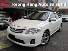TRUE YEAR MADE 2012 Toyota Corolla Altis 1.8 New Facelift Processing RM2xxx only