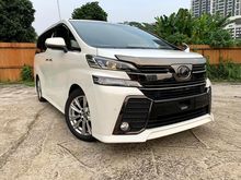 PRE-CRASH SENSOR , Toyota Vellfire 2.5 GOLDEN EYE UNREGISTER!!! POWER BOOT , ROOF MONITOR , PRICE CAN NEGO!!!