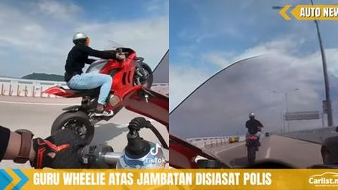 Superbike Wheelie Di Jambatan Pulau Pinang Dikesan Polis - Guru Sekolah Antara Yang Terlibat