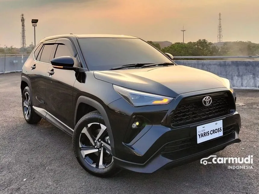 Jual Mobil Toyota Yaris Cross 2024 G 1.5 di Jawa Barat Automatic Wagon Hitam Rp 228.900.000