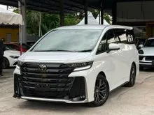 2024 Toyota Vellfire 2.4 Z Premier 4WD MPV 2800KM SUNROOF BROWN INTERIOR AUTO SIDESTEP HUD DIM BSM AUTO PARKING