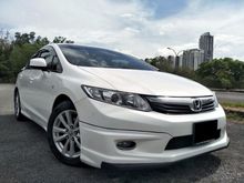 Honda Civic 1.8 (A) S i-VTEC Sedan NAVI LEATHER SEAT FULL LOAN