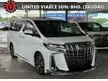 Recon 2022 Toyota Alphard 2.5 SC SUNROOF 5A 23K KM