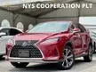 Recon 2021 Lexus RX300 2.0 Version L SUV Unregistered 6 Speed Auto Paddle Shift 20 Inch Version L Original Wheel Full Leather Seat Power Seat 2nd Row Powe