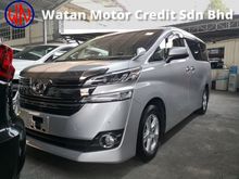 2015 Toyota Vellfire 2.5 X 8 SEAT SINGLE POWER DOOR REVERSE CAMERA JAPAN UNREG