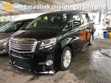 2015 Toyota Alphard 2.5 SA 7seather 360view PowerBoot Push Start 7G
