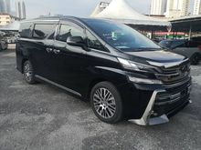2016 Toyota Vellfire 2.5 Z G PRE CRASH POWER BOOT
