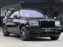 2019/22 Rolls-Royce Cullinan 6.75 V12 4 Seater SUV (A) White Leather Seat, Ranoramic Roof, RR Umbrella, Picnic Tables, Cullinan Clock, Rear TV, HUD