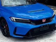 2025 READY STOCK RACING BLUE FL5 Honda Civic 2.0 Type R Hatchback