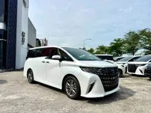 2024 Toyota Alphard 2.5 Z NEW MODEL 360 CAM 3LED SUNROOF HUD DIM BSM OFFER OFFER READY STOCK