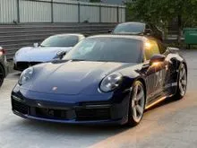 2024 Porsche 911 3.7 Turbo S Coupe Turbo 50 Limited Edition Matrix LED Bose Sound System Race Tex Interior Sun Roof Collection Unit Good deal low mile