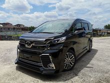 2016 Toyota Vellfire 3.5 ZA G Edition JBL SOUND SYSTEMS CNY BIG OFFER OFFER