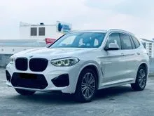 2021 BMW X3 2.0 xDrive30i M Sport SUV 48K Miles Full Service Apply CarPlay Paddle Shift Powered Rear Sun Shade Contactless PowerBoot Auto Parking