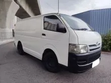 2008 Toyota HIACE 2.5 (M) Panel Van