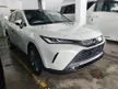 Recon 2020 Toyota Harrier 2.0 Z Leather PKG FULL SUV Panaromic Roof JBL Apply&Android carplay 4cam Lane Assist Precrash system PowerBoot Unregistered