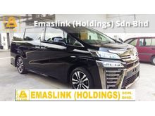 2019 Toyota Vellfire 2.5 ZG 3 LED Headlight Pre Crash Local AP Unreg