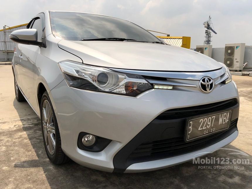 Jual Mobil Toyota Vios 2014 G 1.5 di Banten Automatic Sedan Silver Rp
