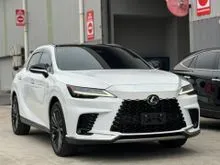 2025 Unregistered OFFER STOCK Lexus RX 350 F Sport 2.4T SUV Black Interior Grade 6A Open for booking