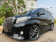 2015 Toyota Alphard 2.5 X Van Wagon New Model White CBU 8Seater Km20rb Antik #AUTOHIGH #BEST DEAL