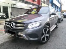YEAR MADE 2017 Mercedes-Benz GLC200 2.0 Exclusive CKD Mil 56k km Only Full Service Hap Seng ((( FREE 2 YEARS WARRANTY )))