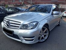 Mercedes-Benz C300 3.0 Avantgarde AMG WARRANTY PROVIDED 1 LADY OWNER LIKE NEW