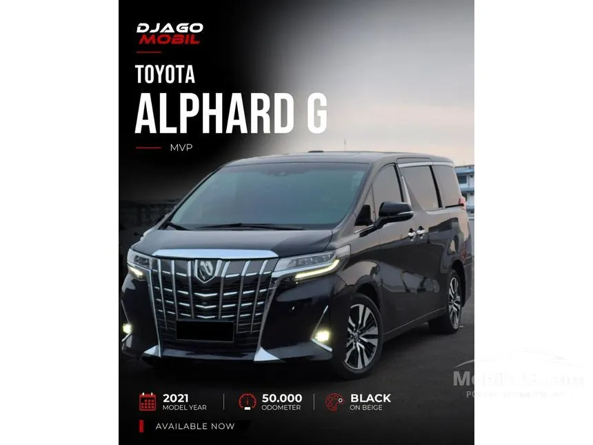 2021 Toyota Alphard G MPV