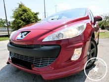 2009 Peugeot 308 1.6 TURBO Hatchback / MAROON COLOR / SEE TO BELIEVE THE CONDITION