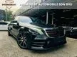 Used MERCEDES BENZ S450 L AMG WTY 2025 2019,CRYSTAL BLACK IN COLOUR,SMOOTH ENGINE GEAR BOX,SELDOM USE,POWER BOOT,ONE OF DATO OWNER