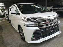2015 toyota VELLFIRE ZG 2.5/PILOT SEAT/PRE CRASH