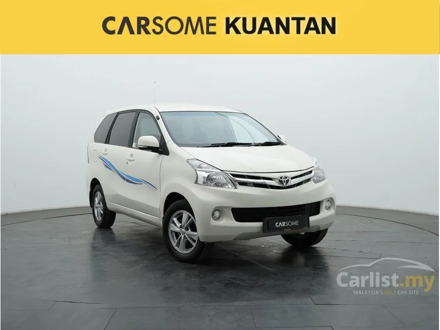 2012 Toyota Avanza G MPV